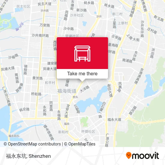 福永东坑 map