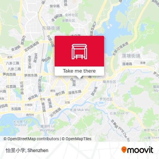 怡景小学 map