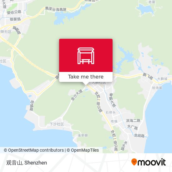 观音山 map