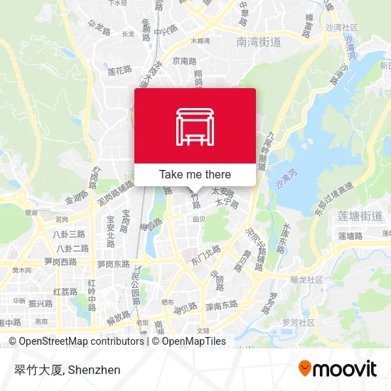翠竹大厦 map