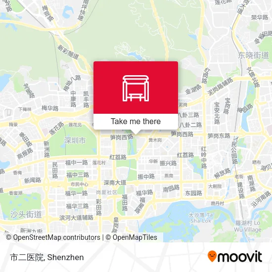 市二医院 map