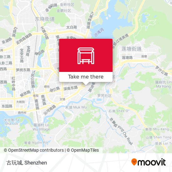 古玩城 map