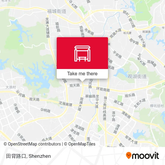 田背路口 map