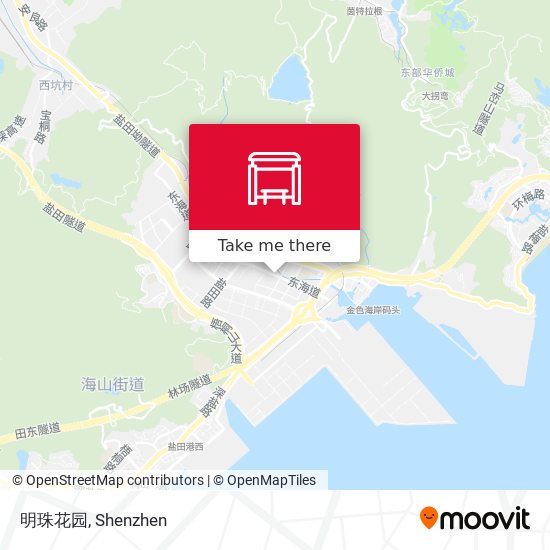 明珠花园 map