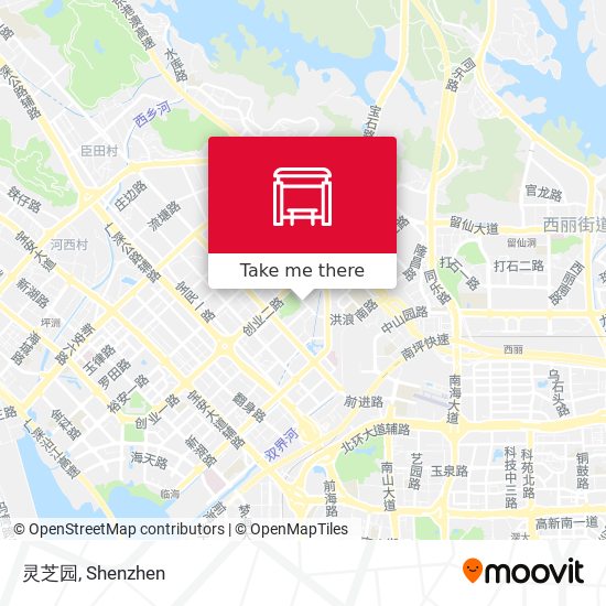 灵芝园 map