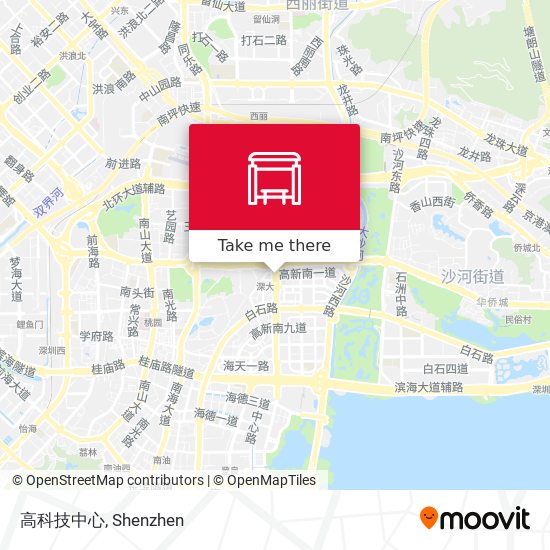 高科技中心 map