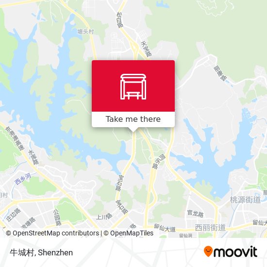 牛城村 map