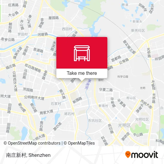 南庄新村 map