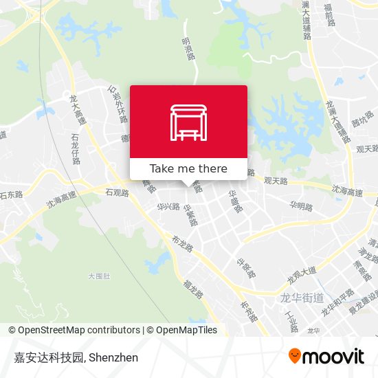 嘉安达科技园 map