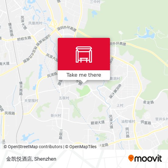 金凯悦酒店 map