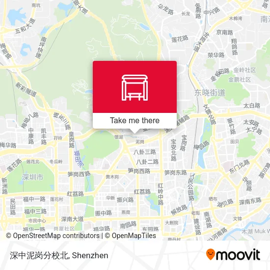 深中泥岗分校北 map