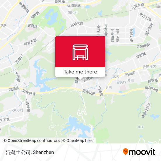 混凝土公司 map