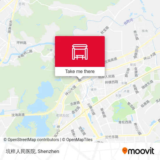 坑梓人民医院 map
