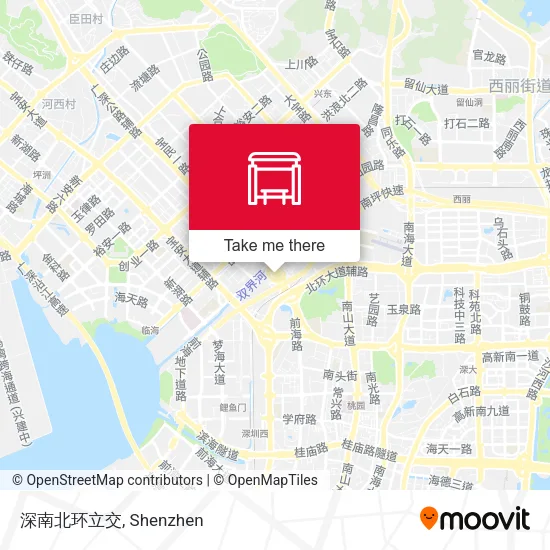深南北环立交 map