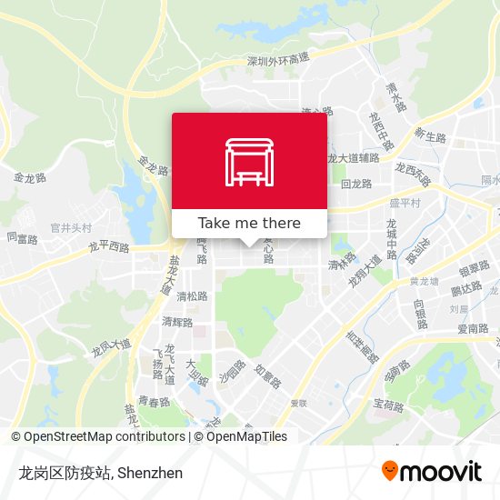 龙岗区防疫站 map