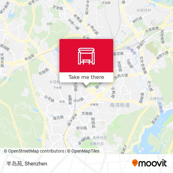 半岛苑 map