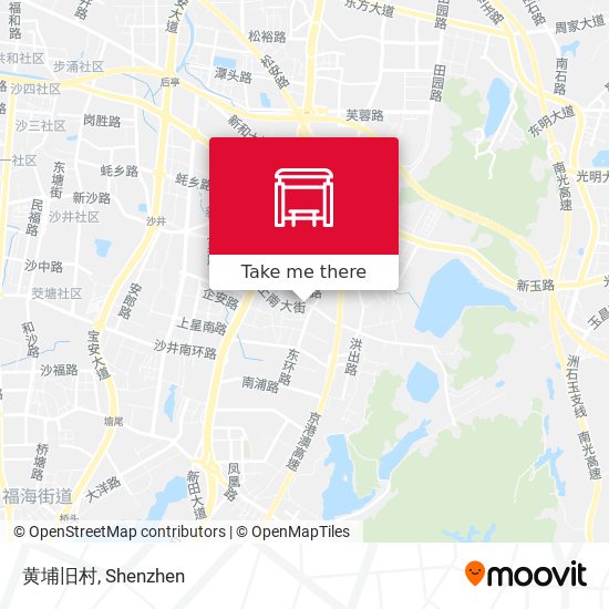 黄埔旧村 map