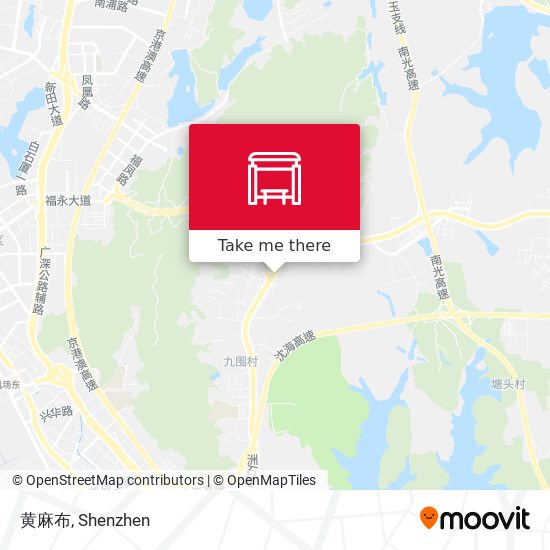 黄麻布 map