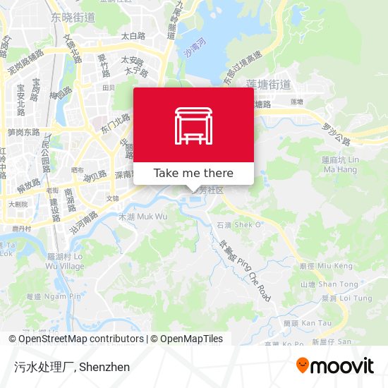 污水处理厂 map