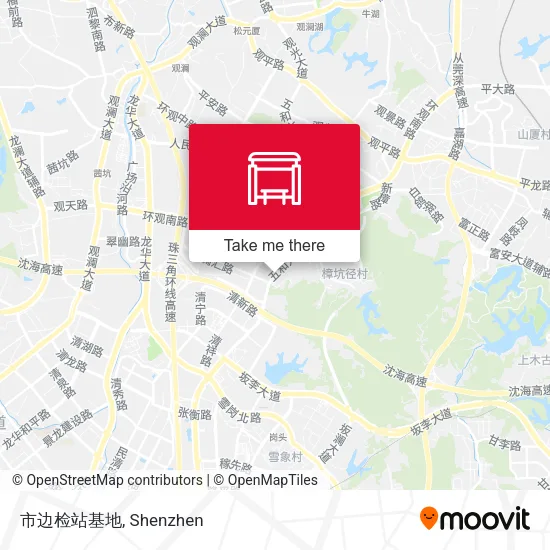 市边检站基地 map