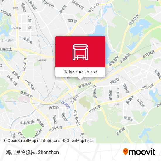 海吉星物流园 map