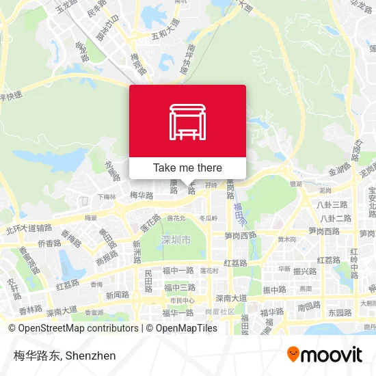 梅华路东 map