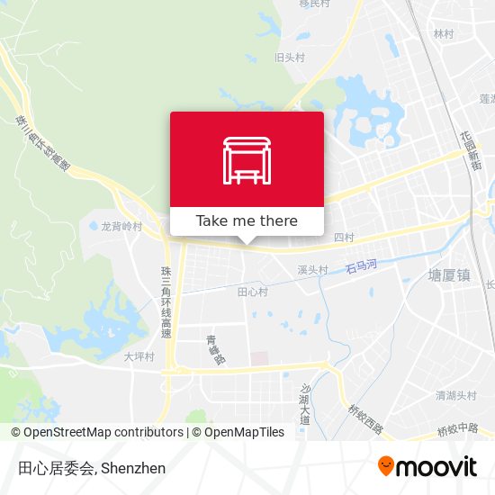 田心居委会 map