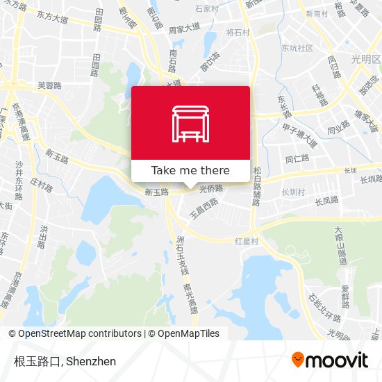 根玉路口 map