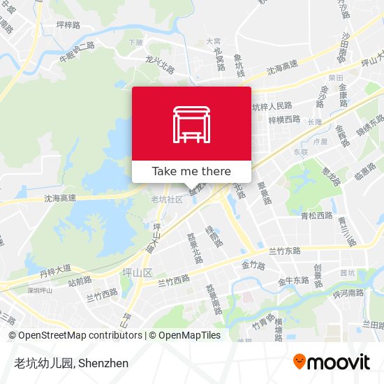 老坑幼儿园 map
