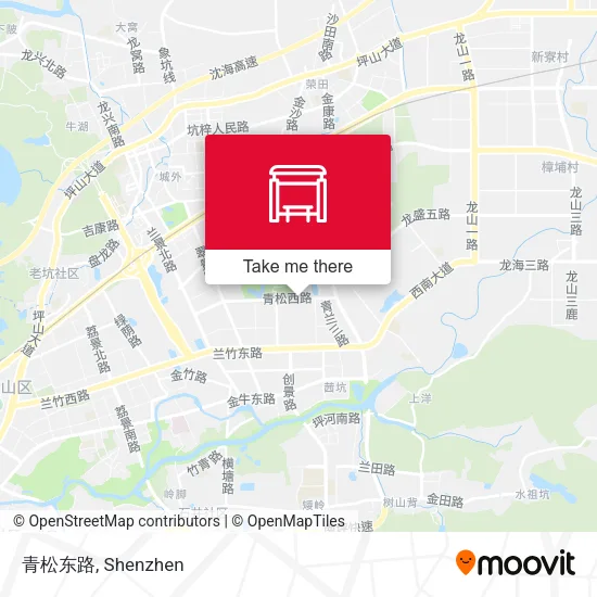 青松东路 map