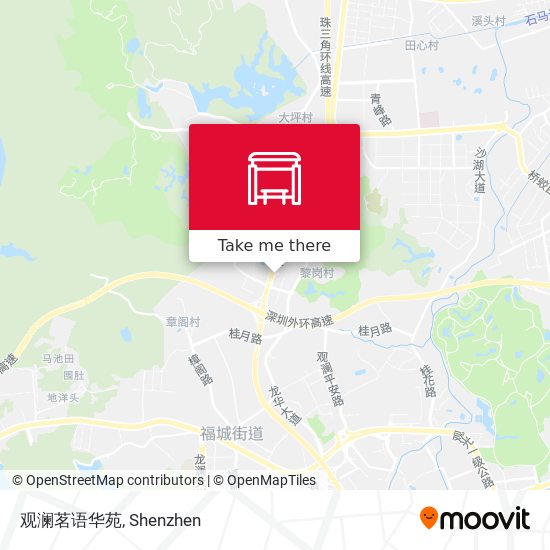 观澜茗语华苑 map