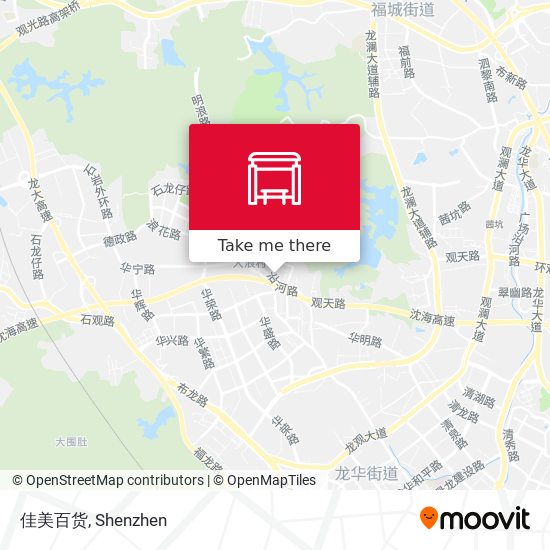 佳美百货 map