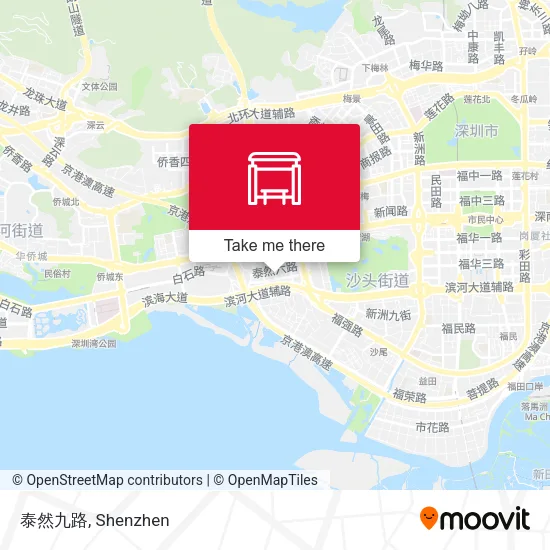 泰然九路 map
