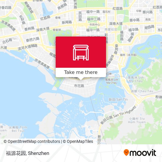 福源花园 map