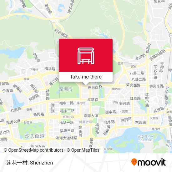 莲花一村 map