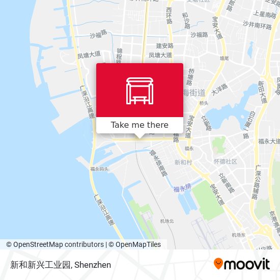 新和新兴工业园 map