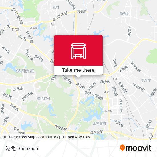 港龙 map