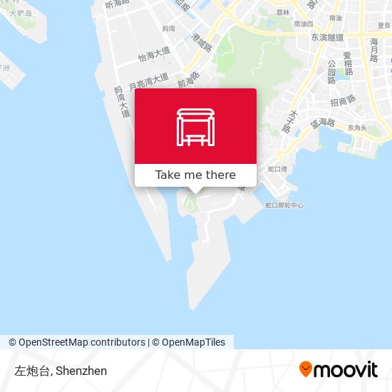 左炮台 map