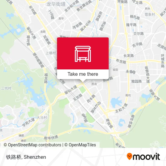 铁路桥 map