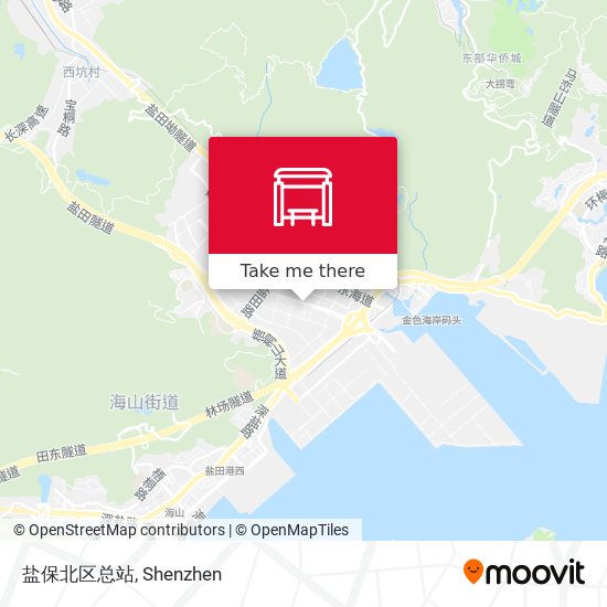 盐保北区总站 map