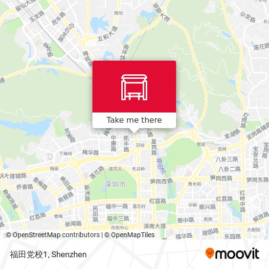 福田党校1 map