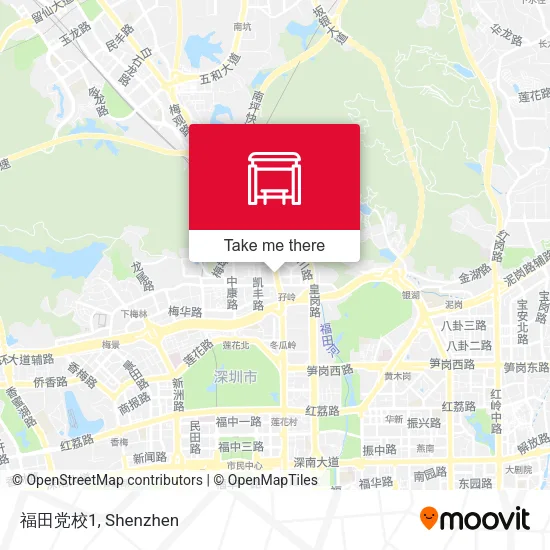 福田党校1 map