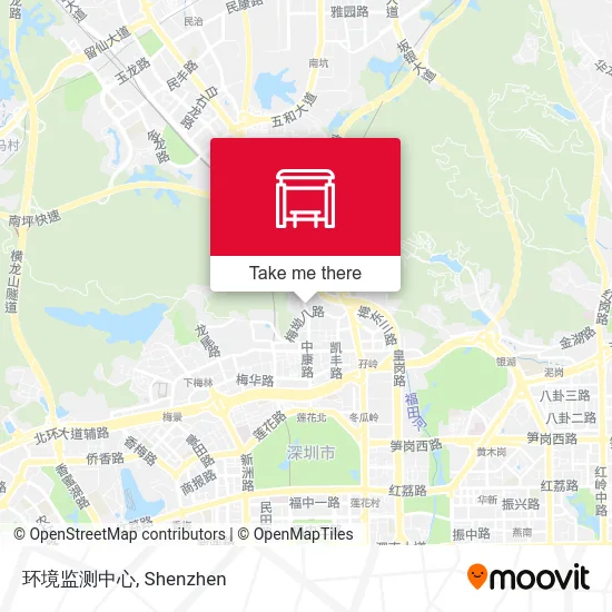 环境监测中心 map