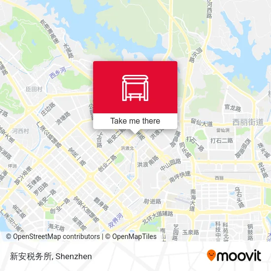 新安税务所 map