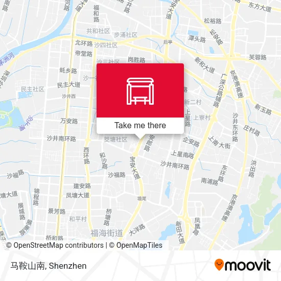 马鞍山南 map