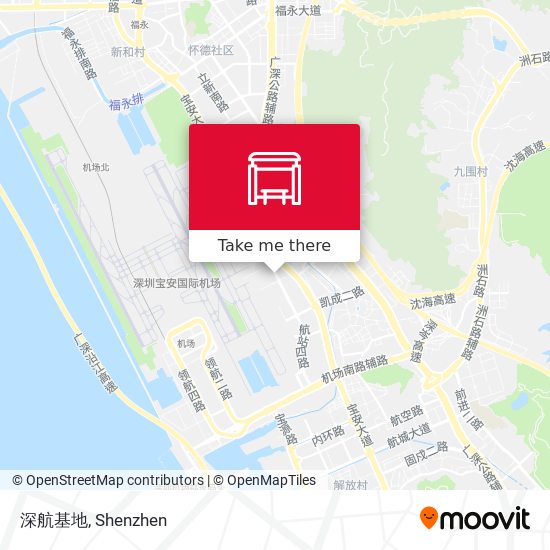 深航基地 map