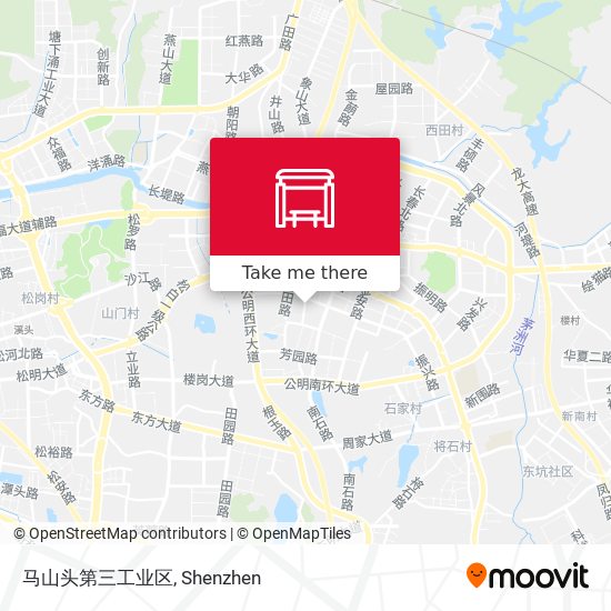 马山头第三工业区 map