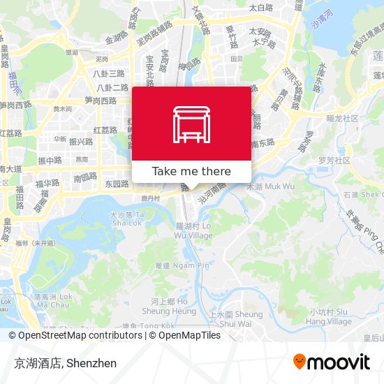 京湖酒店 map