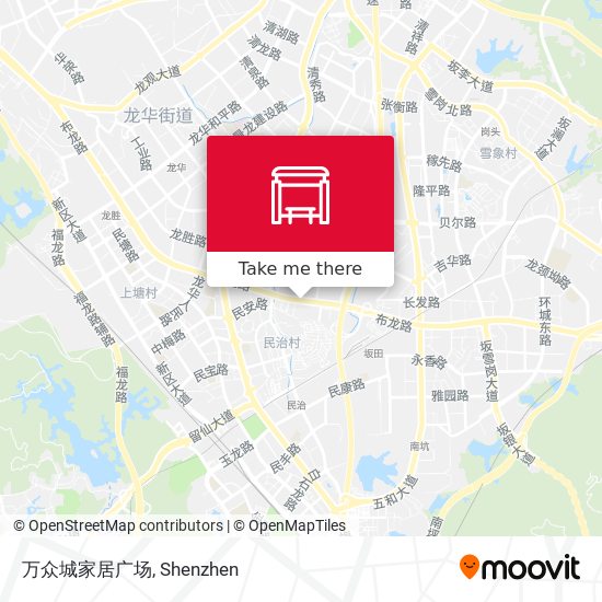 万众城家居广场 map