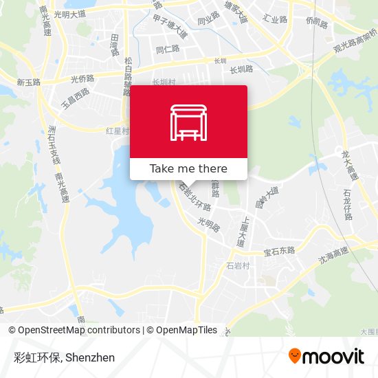 彩虹环保 map